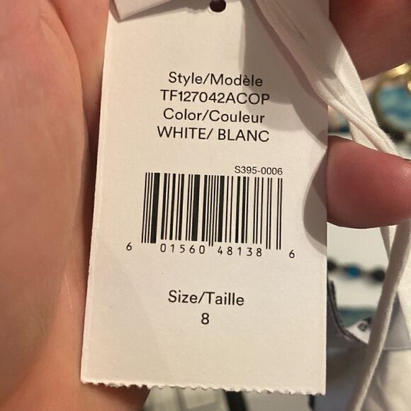 NWT Derek Lam Renee Long Sleeve Ruffle Button Down White Blouse - Picture 12 of 14